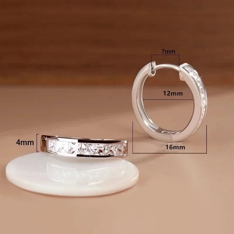 Créoles Zircon Éclatantes