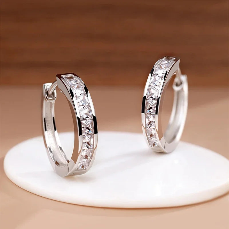 Créoles Zircon Éclatantes