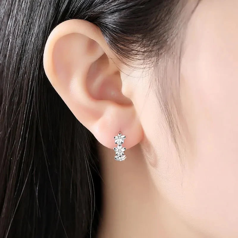 Clous Fleur Zircon