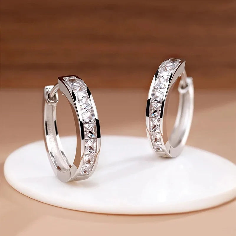 Créoles Zircon Éclatantes