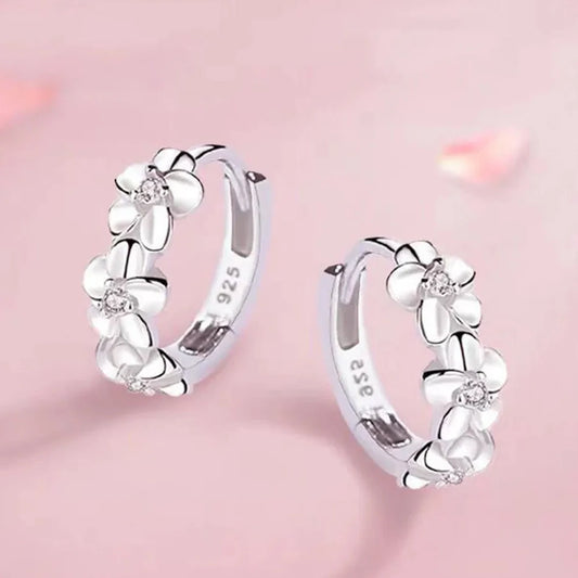 Clous Fleur Zircon