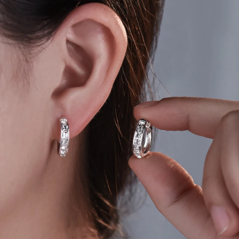 Créoles Zircon Éclatantes