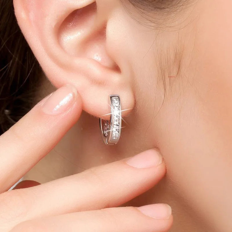 Créoles Zircon Éclatantes