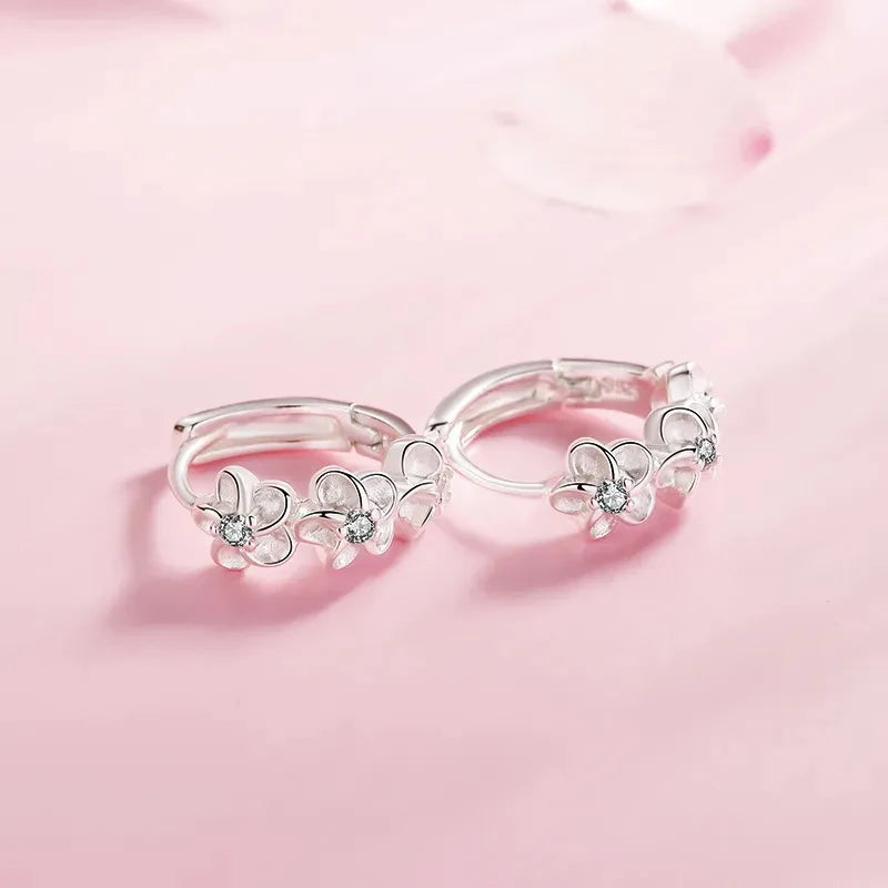 Clous Fleur Zircon