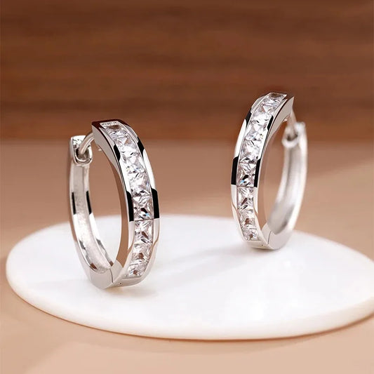 Créoles Zircon Éclatantes